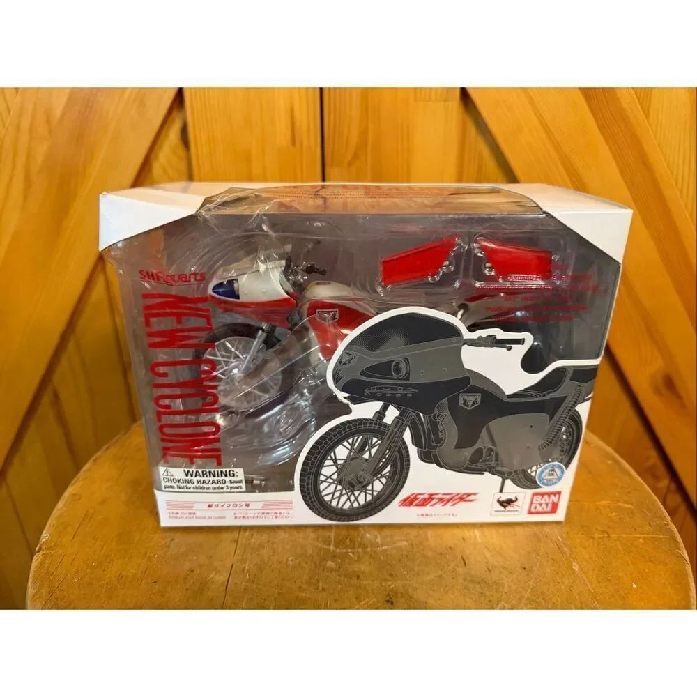 Bandai S.H.Figuarts Kamen Rider New Cyclone Renewal Kamen Rider 1 Ichigo Bike (6